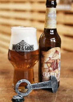Thorshammer-Flaschenöffner mit Logo - Wacken Brauerei