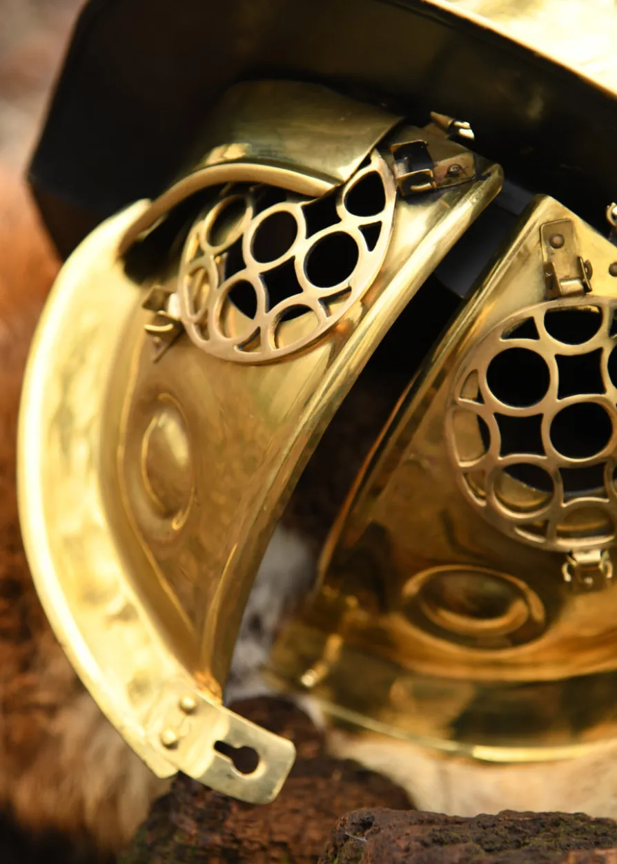 Thrakischer Gladiatorenhelm, Messing
