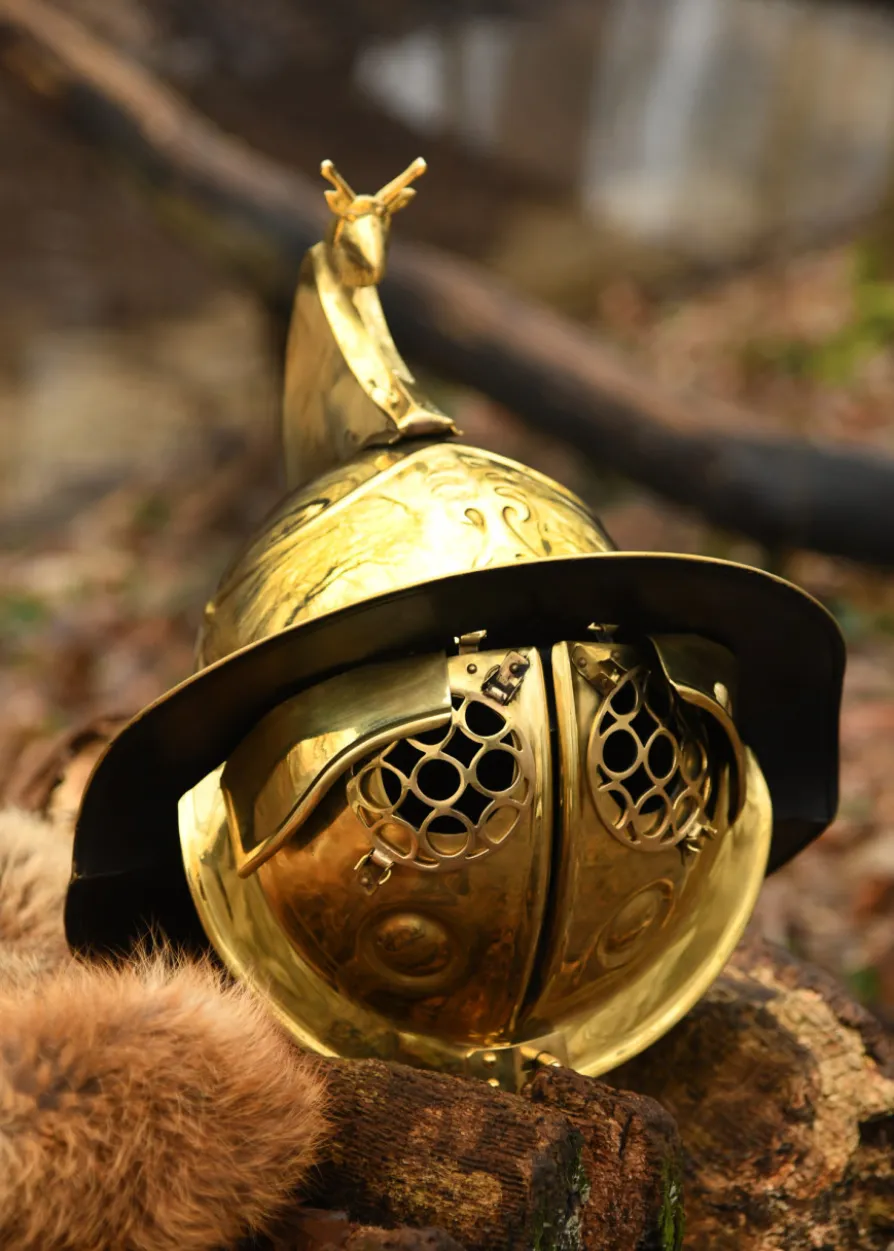 Thrakischer Gladiatorenhelm, Messing