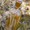 Tonflasche mit Bügelverschluss, 0,5 Liter