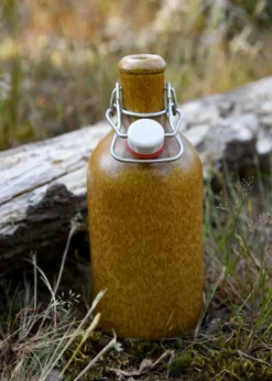 Tonflasche mit Bügelverschluss, 0,5 Liter