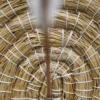 Traditionelle Strohscheibe, rund, 65 cm Durchmesser