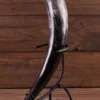 Trinkhornständer, schwarz lackiert, klein