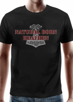 T-Shirt Natural Born Heathen