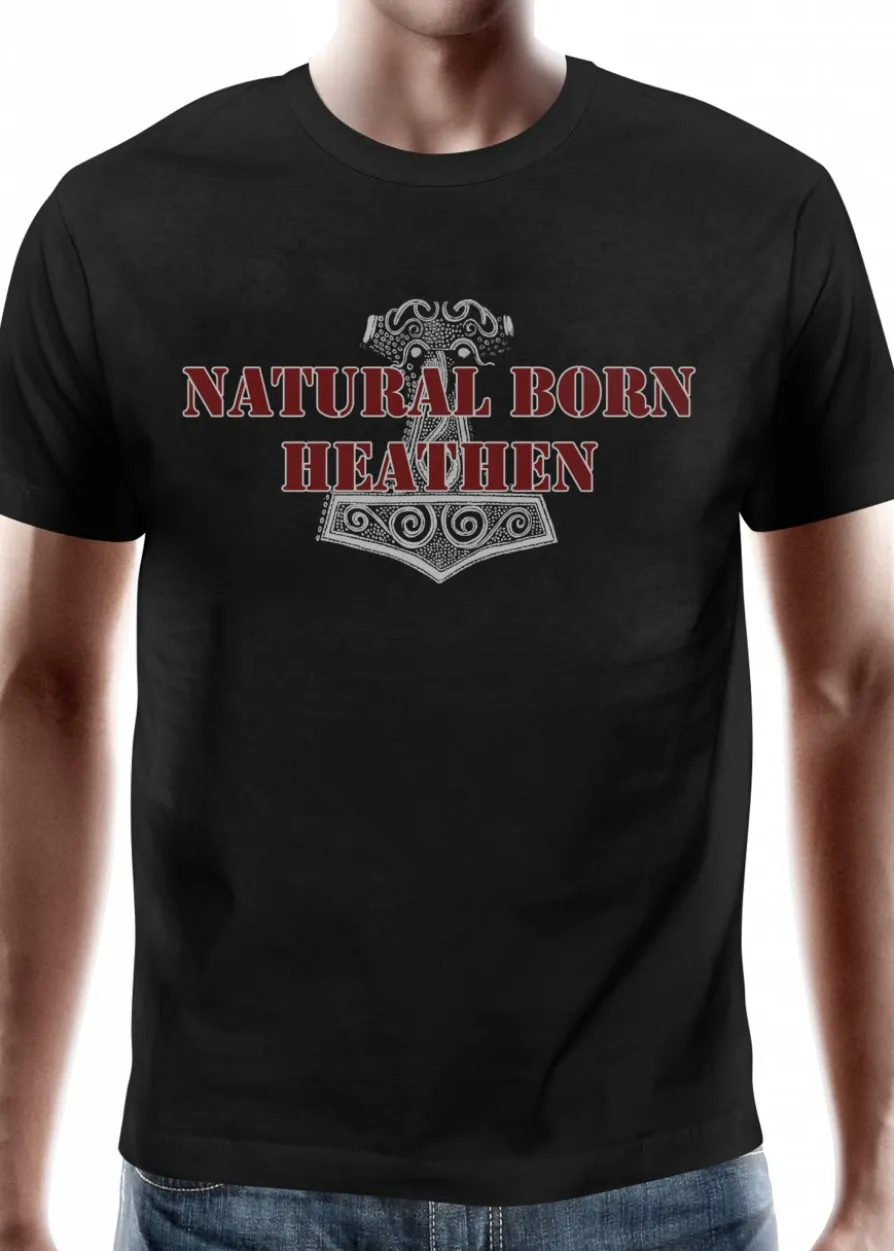 T-Shirt Natural Born Heathen