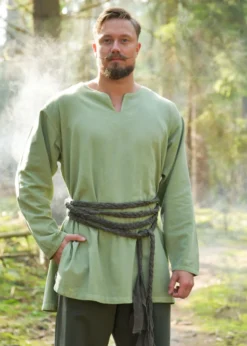 Tunika Varnis, gewaschenes grün