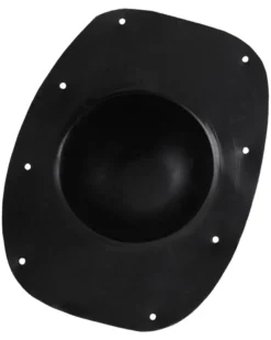 Umbo, Römischer Schildbuckel mit Schrauben, Messing