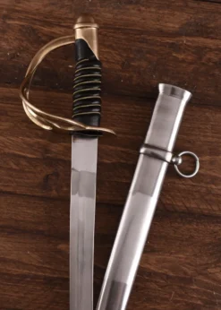 US-Kavalleriesäbel, Modell 1860, Replik mit schwarzem Griff