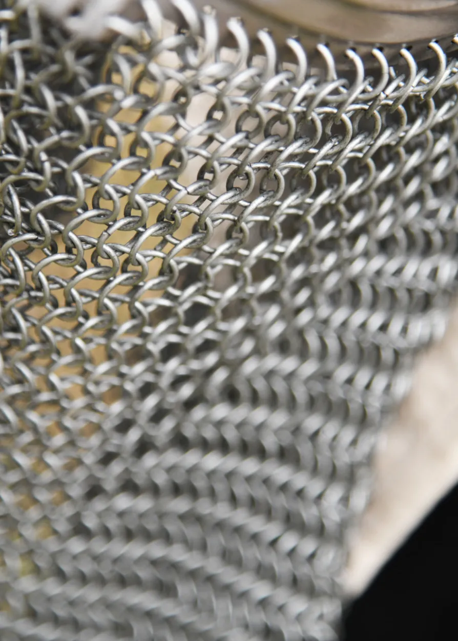 Vendelhelm mit Kettenbrünne, 1,2 mm Stahl