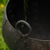 Vernieteter Lagertopf aus Stahl, ca. 10 Liter