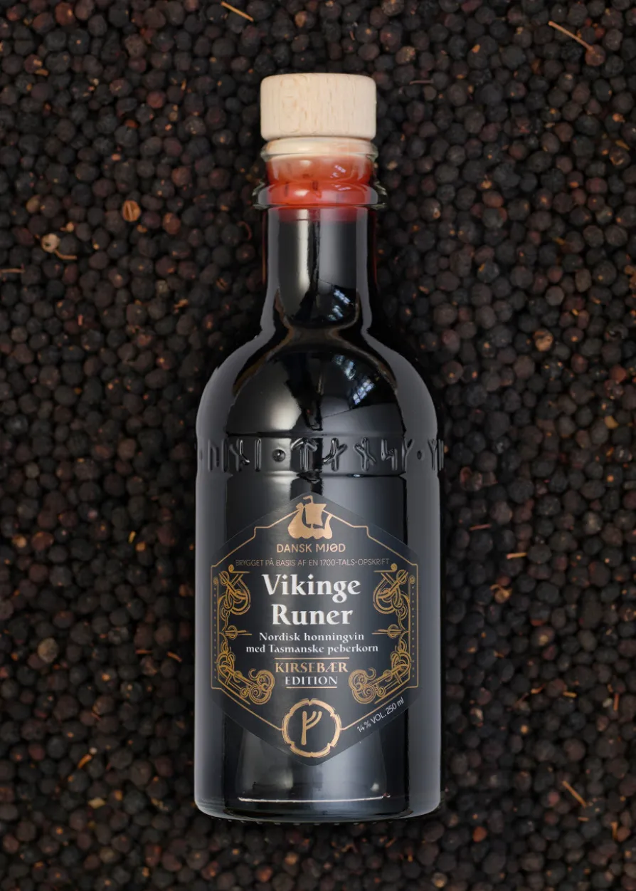 Vikinge Runer - Met, 14% Vol., 0,25l Flasche - Dansk Mjød