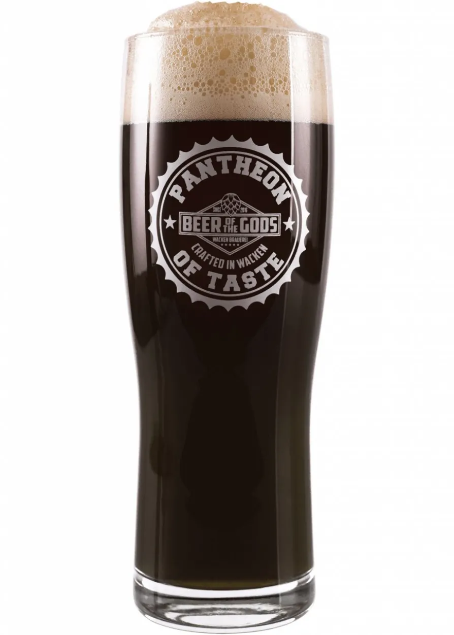 Wacken Brauerei - Bierglas - A Pantheon of Taste - 300 ml mit Eichstrich