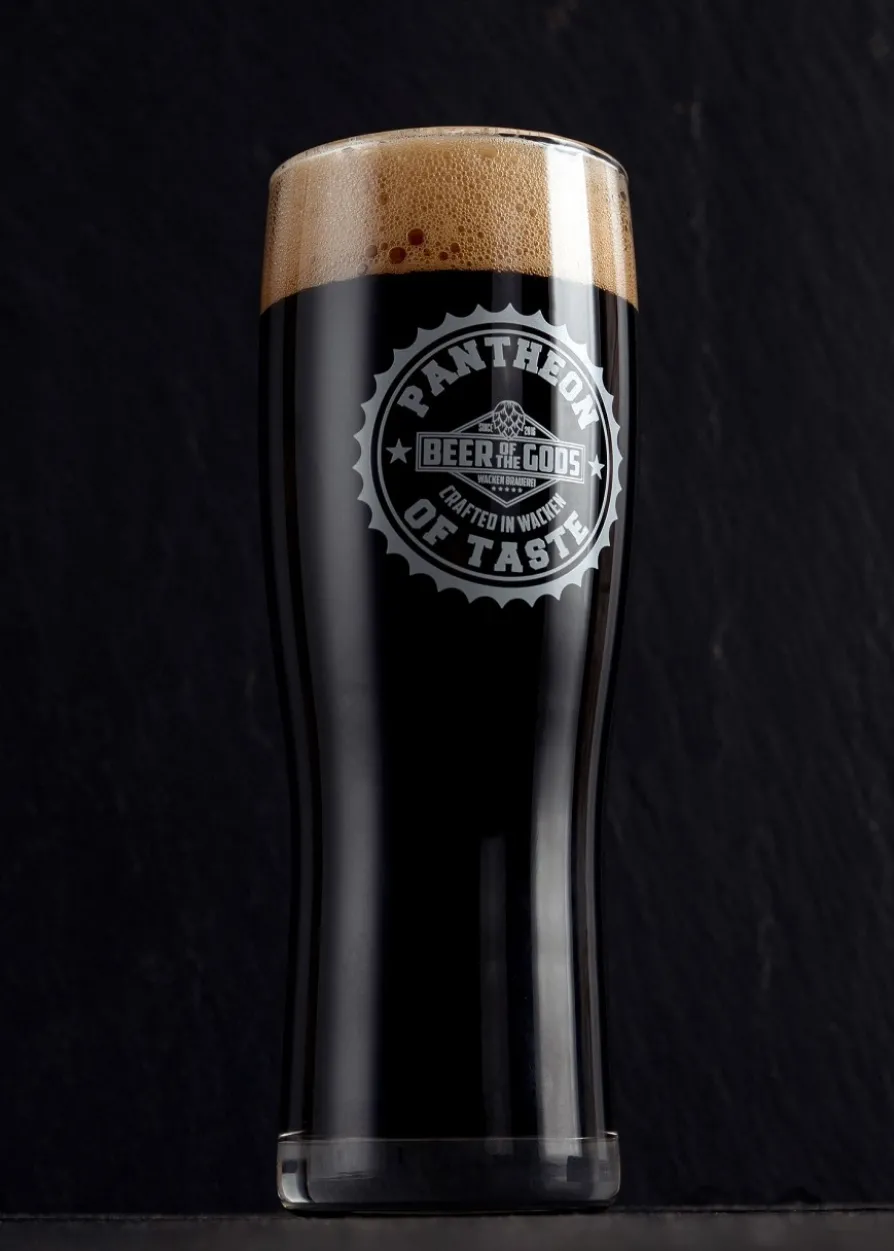 Wacken Brauerei - Bierglas - A Pantheon of Taste - 300 ml mit Eichstrich