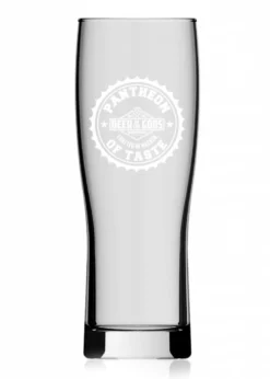 Wacken Brauerei - Bierglas - A Pantheon of Taste - 300 ml mit Eichstrich