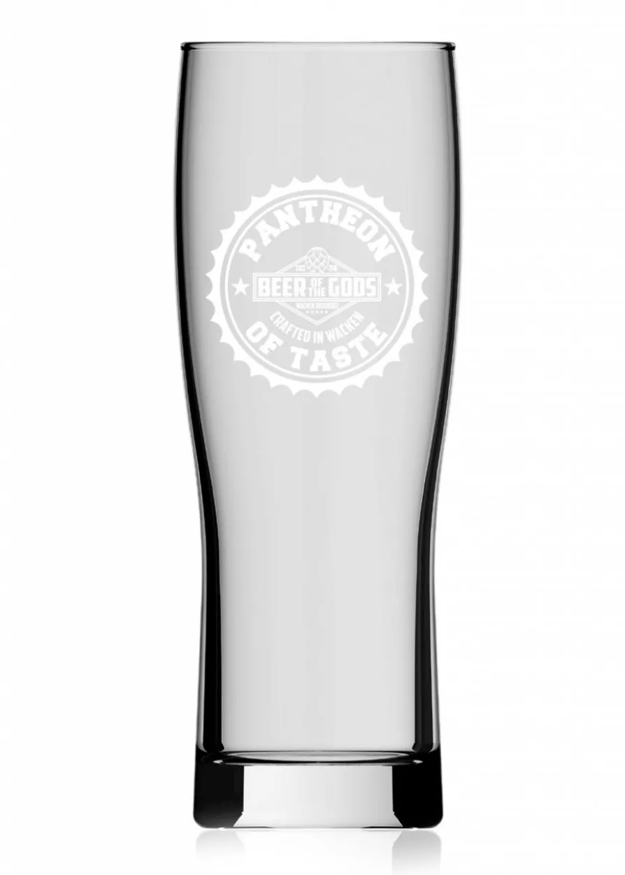 Wacken Brauerei - Bierglas - A Pantheon of Taste - 300 ml mit Eichstrich