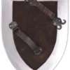 Wappenschild aus Stahl mit Innenpolster