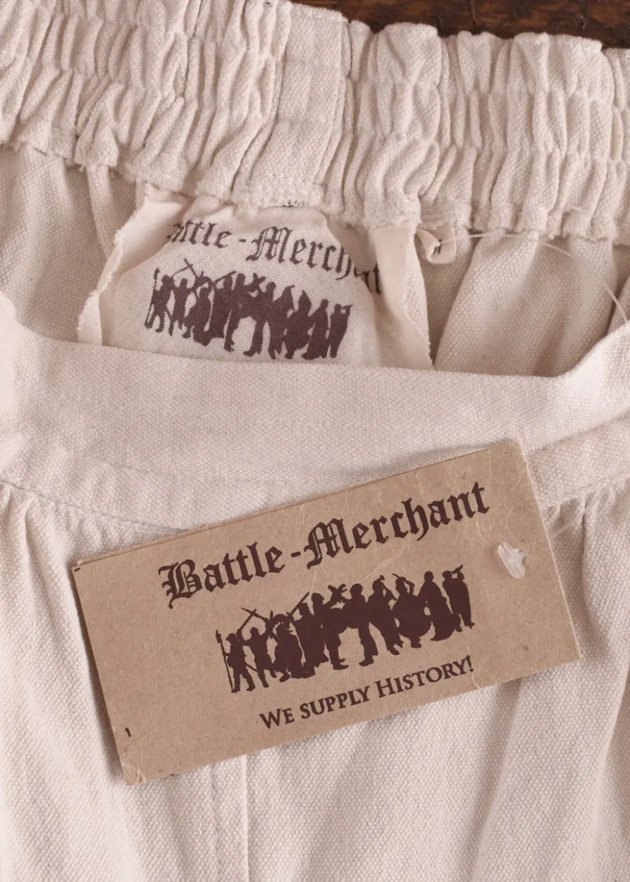 Weite Mittelalter-Hose Hermann, natur