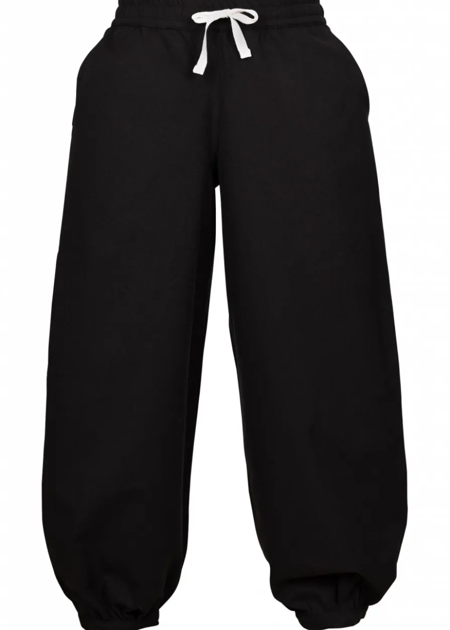 Weite Mittelalterliche Kinderhose Thore, schwarz