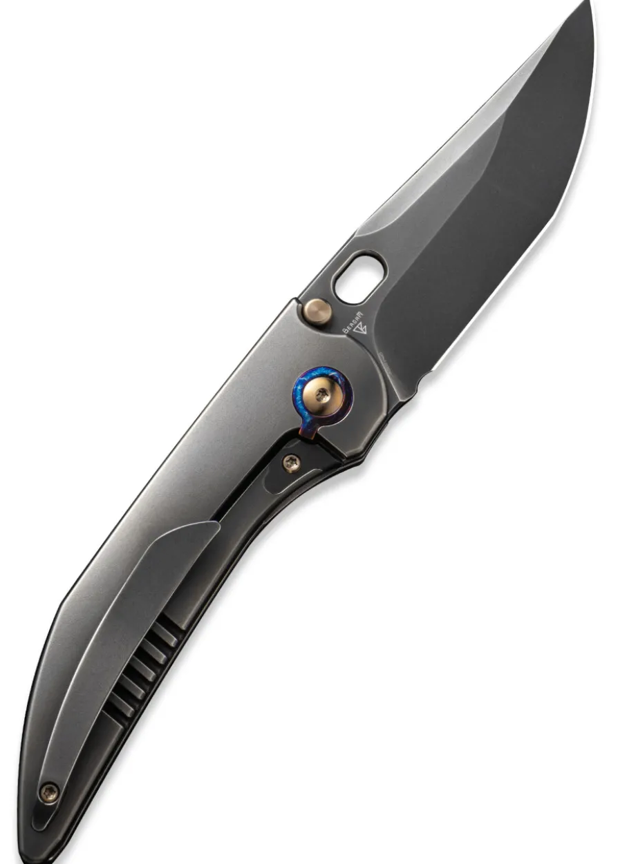 We Knife ATTOR GRAY TITANIUM POLISHED; Taschenmesser
