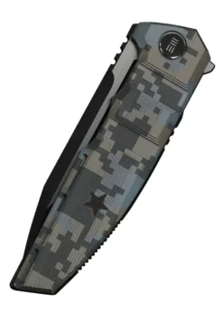 Weknife Breach Pixel Pattern Titanium Handle, Limited Edition, Taschenmesser