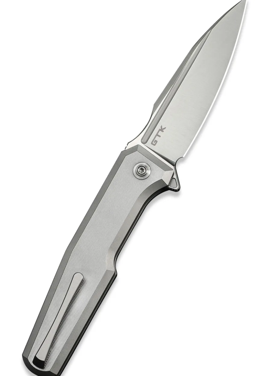 Weknife Dressytak Gray Titanium Handle, Taschenmesser