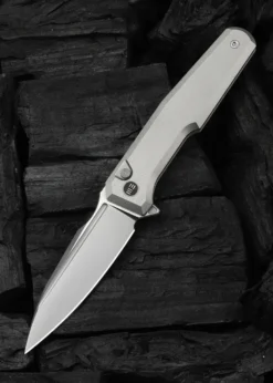 Weknife Dressytak Gray Titanium Handle, Taschenmesser