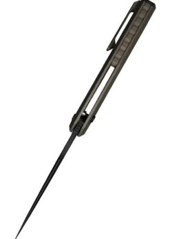 Weknife Dressytak Skeletonized Bronze Titanium Handle, Taschenmesser