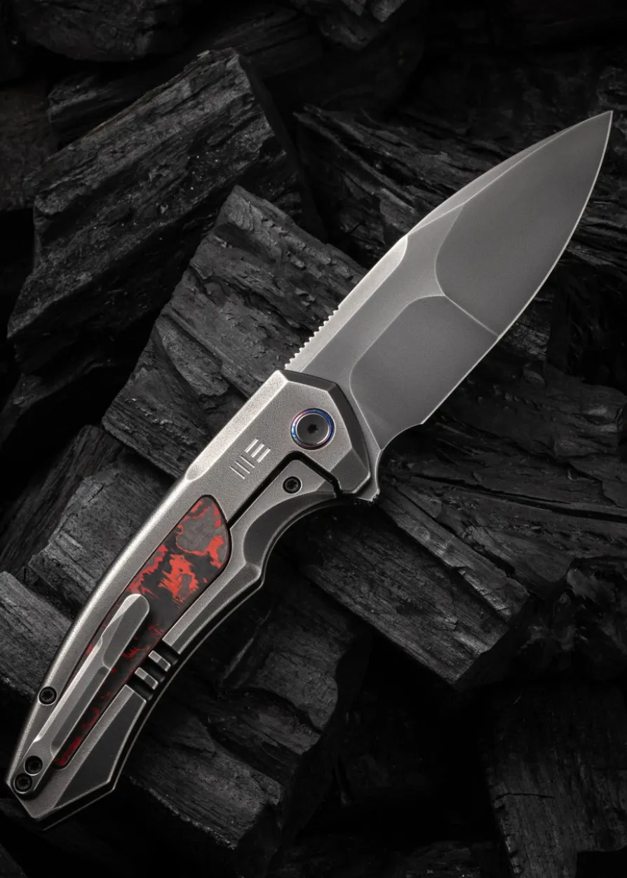 We Knife HYPERACTIVE VANAX TITAN + KARBON, Taschenmesser