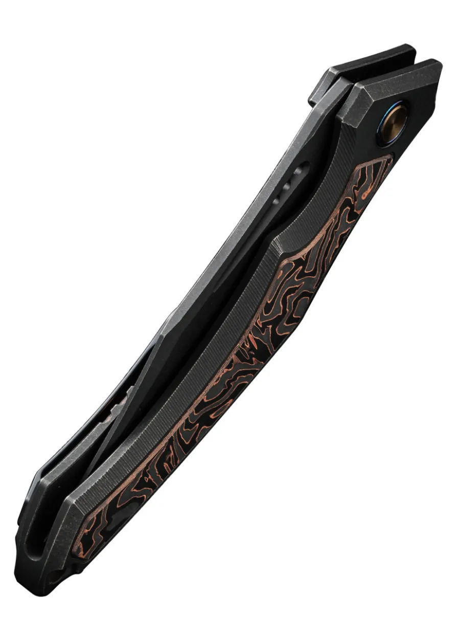 We Knife ORPHEUS TITANIUM COPPER FOIL CF, Taschenmesser