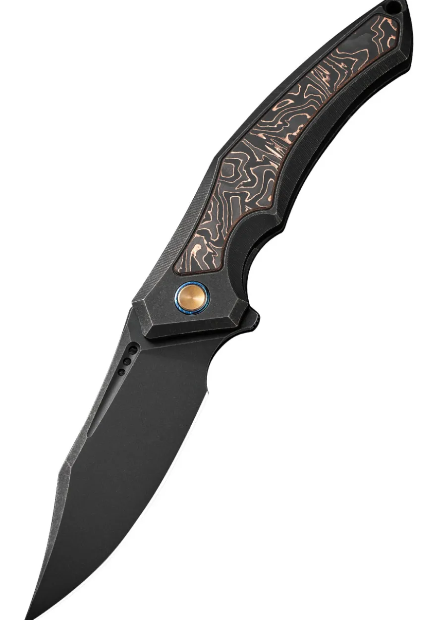 We Knife ORPHEUS TITANIUM COPPER FOIL CF, Taschenmesser