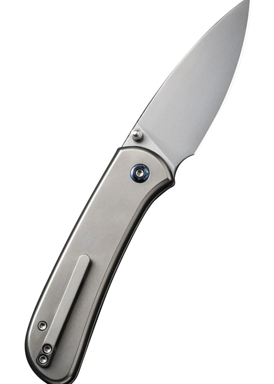 WE Knife QUBIT TITAN SATINIERT, Taschenmesser
