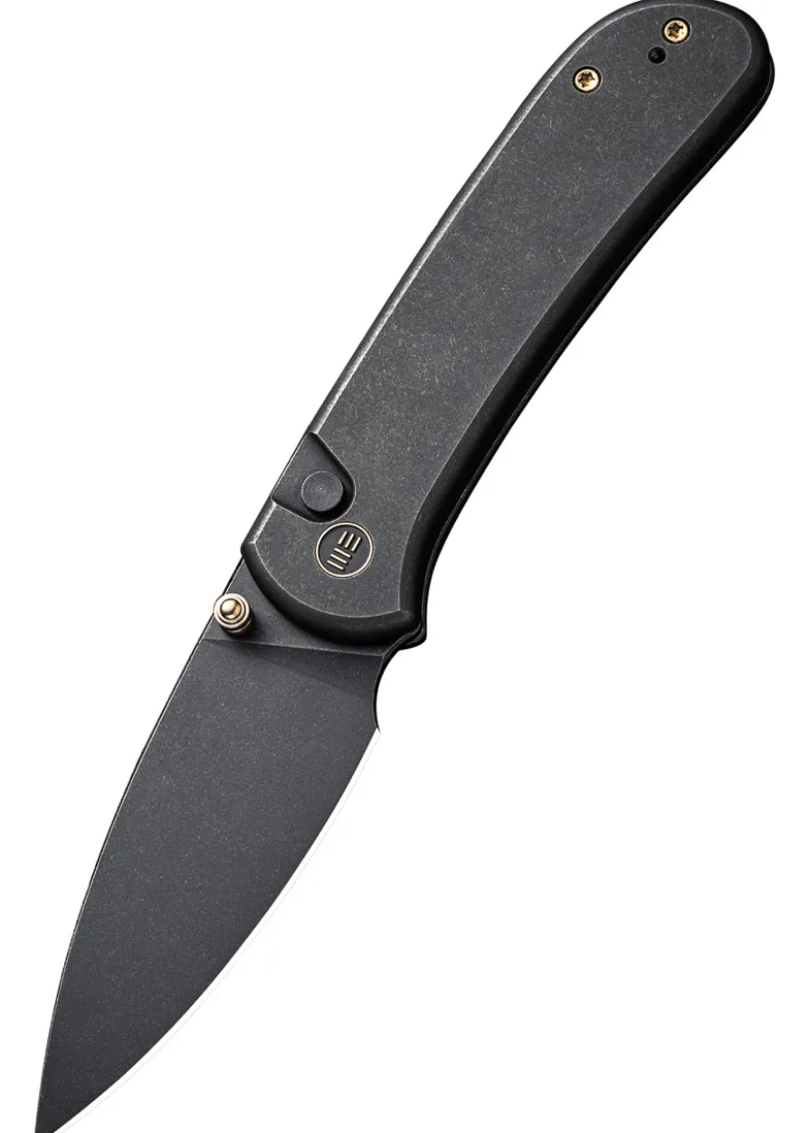 WE Knife QUBIT TITAN SCHWARZ, Taschenmesser