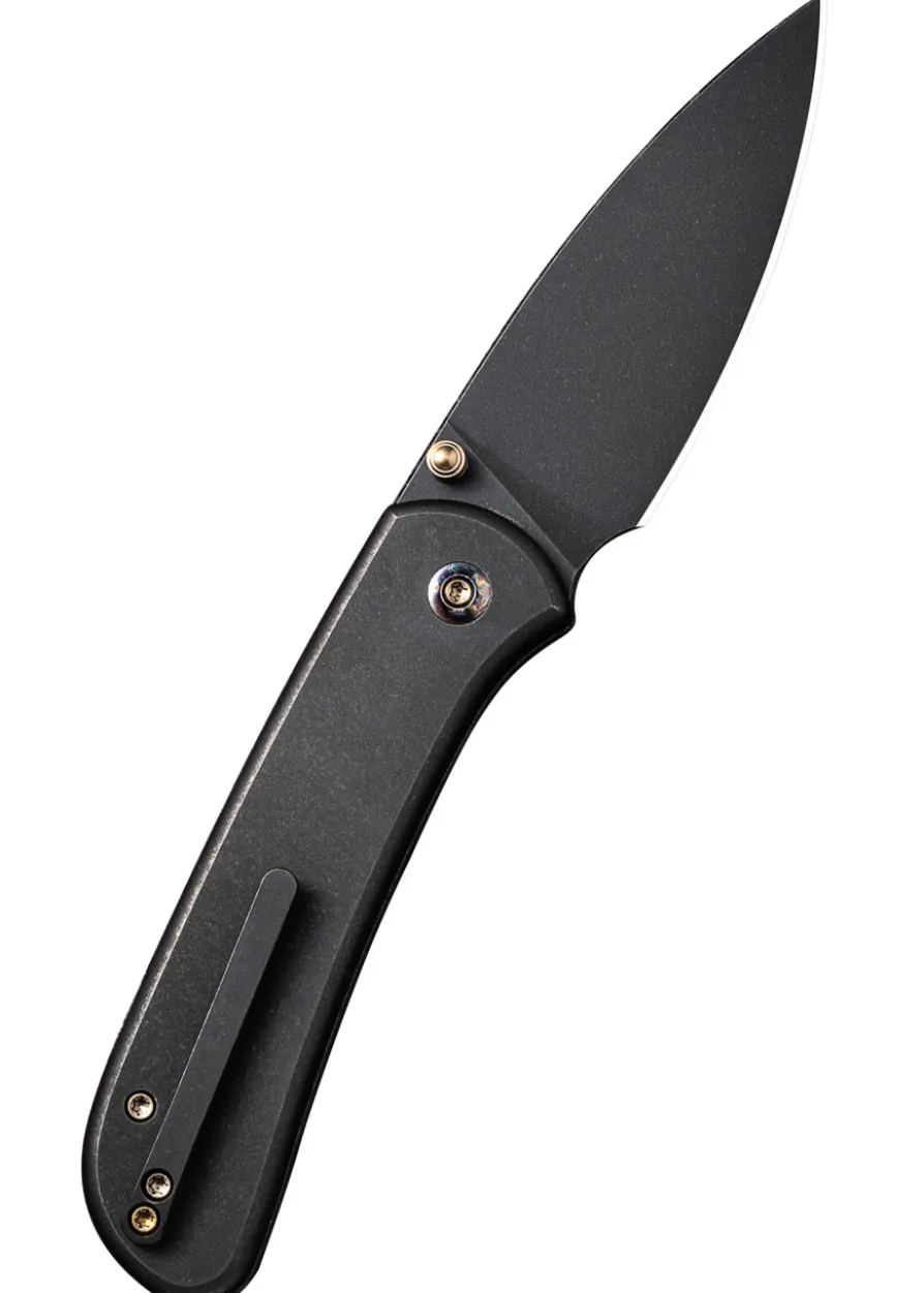 WE Knife QUBIT TITAN SCHWARZ, Taschenmesser