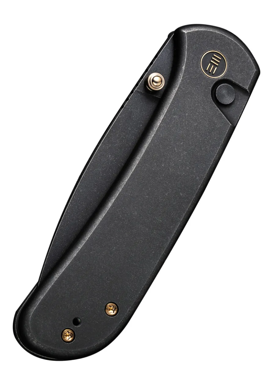 WE Knife QUBIT TITAN SCHWARZ, Taschenmesser