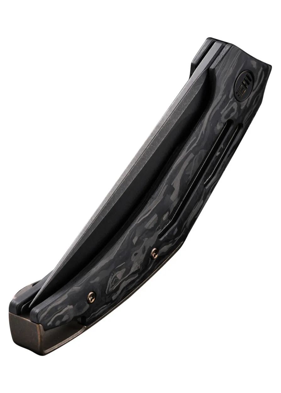 We Knife SPEEDLINER TWILL CARBON FIBER SCHWARZ, Taschenmesser