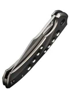 We Knife SWIFTFIN BEAD BLASTED TITANIUM SATIN, Taschenmesser