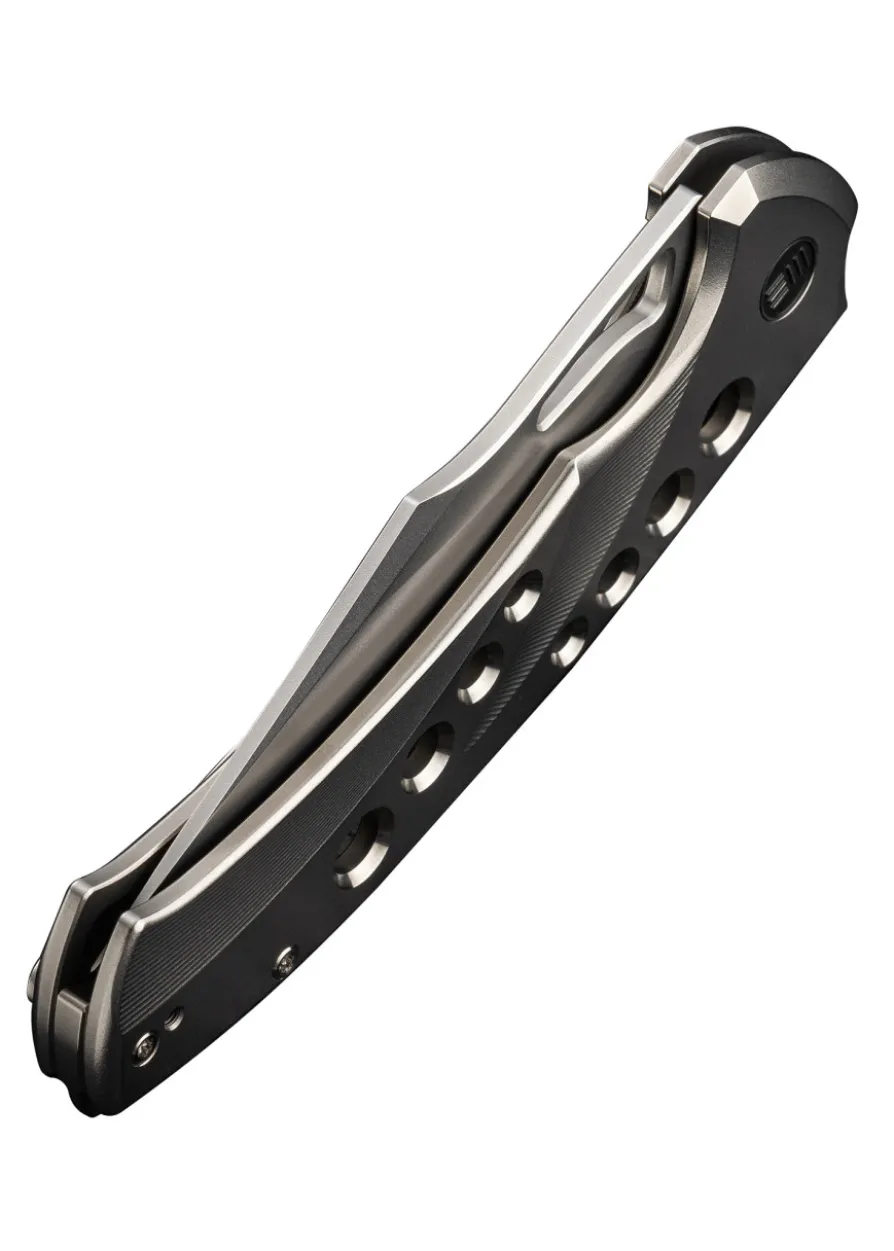 We Knife SWIFTFIN BEAD BLASTED TITANIUM SATIN, Taschenmesser
