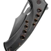 We Knife SWIFTFIN BEAD BLASTED TITANIUM GRAY GOLD, Taschenmesser