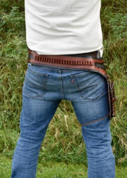 Western Revolver Gürtel mit einem Holster