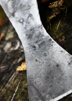 Wikinger-Axt aus Stahl, handgeschmiedet, Typ K