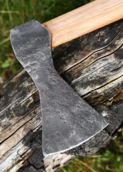 Wikinger-Axt aus Stahl, handgeschmiedet, Typ A