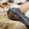 Wikinger-Axt aus Stahl, handgeschmiedet, Typ F