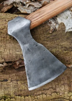 Wikinger-Axt aus Stahl, handgeschmiedet, Typ F