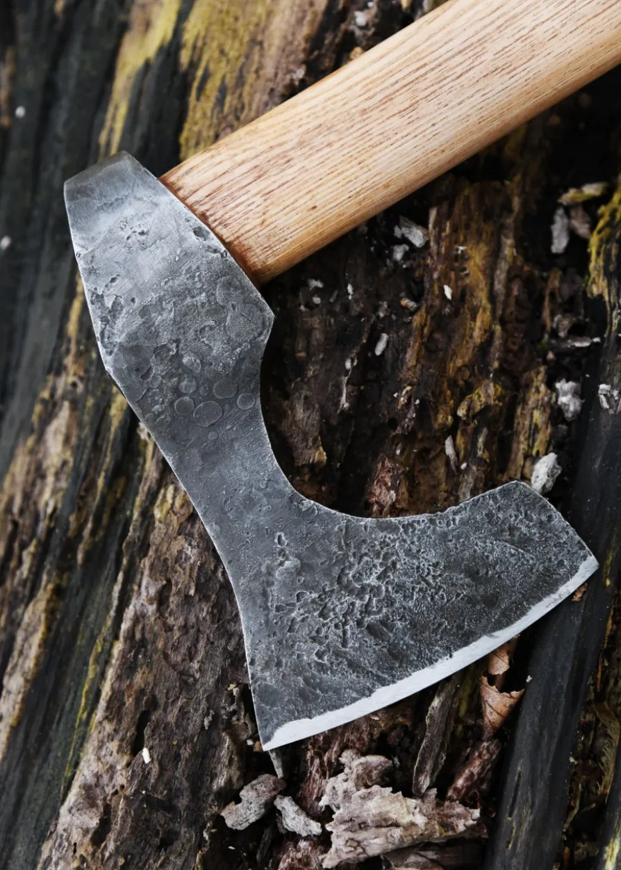 Wikinger-Axt aus Stahl, handgeschmiedet, Typ B