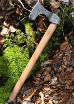 Wikinger-Axt aus Stahl, handgeschmiedet, Typ B