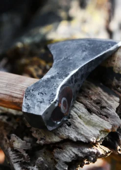 Wikinger-Axt aus Stahl, handgeschmiedet, Typ G