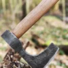 Wikinger-Axt aus Stahl, handgeschmiedet, Typ C