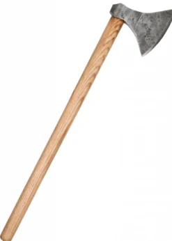 Wikinger-Axt aus Stahl, handgeschmiedet, Typ M