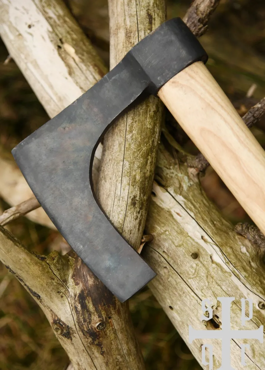 Wikinger Bartaxt, Handgeschmiedet