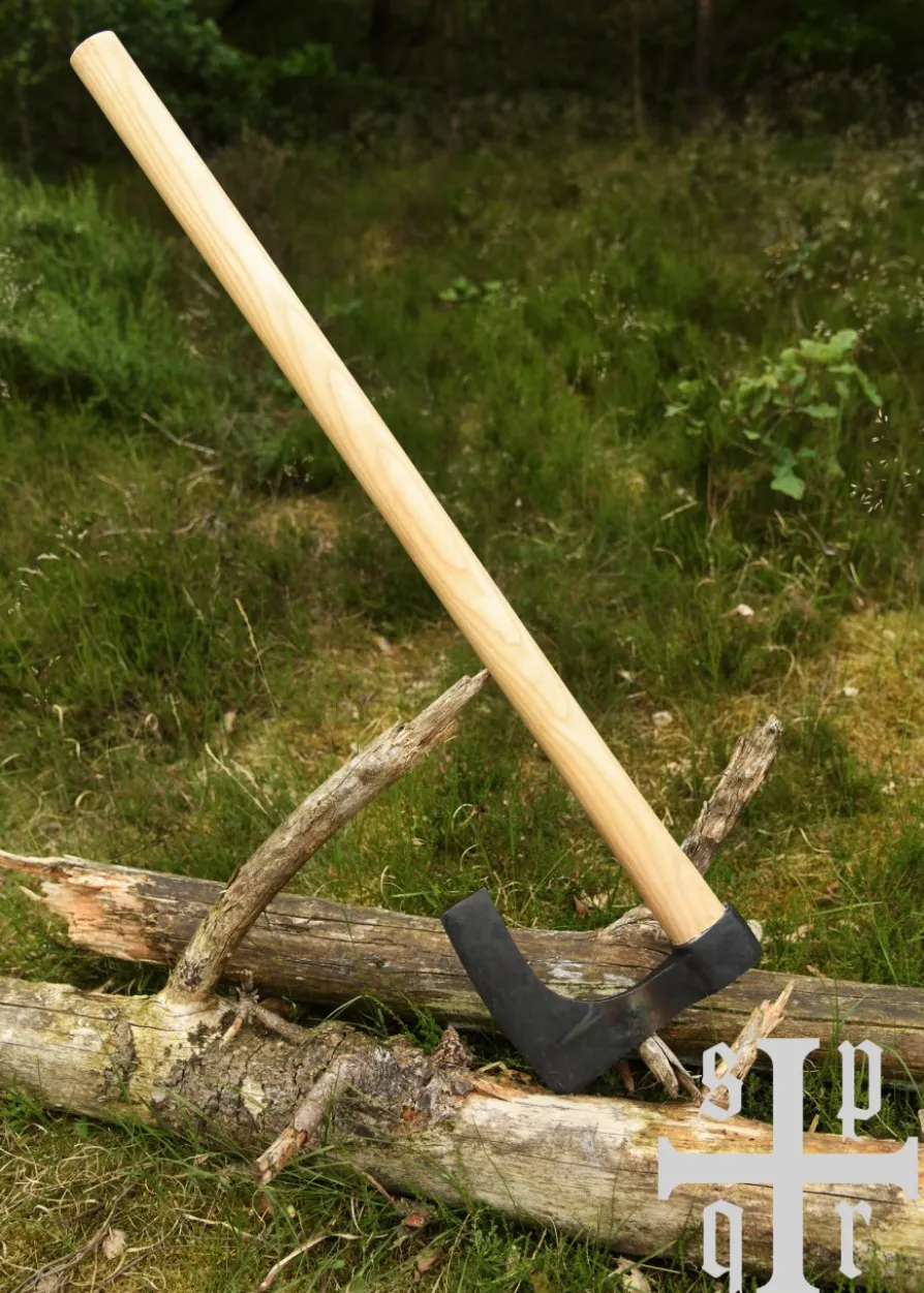 Wikinger Bartaxt, Handgeschmiedet